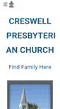 Mobile Screenshot of creswellpres.org